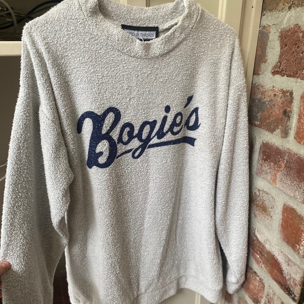 College Bar Woolly Crewneck